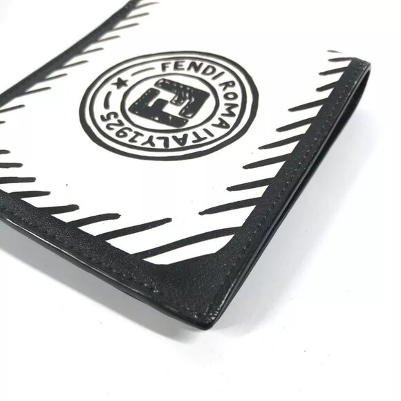 FENDI 7M0169 Compact wallet Joshua Vides Collab Bill Compartment Folded wallet - Picture 3 of 15